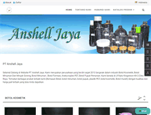 Tablet Screenshot of anshelljaya.com